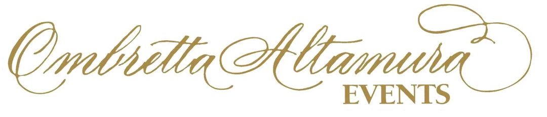 Logo Ombretta Altamura Events, partner sponsor di Open delle Puglie