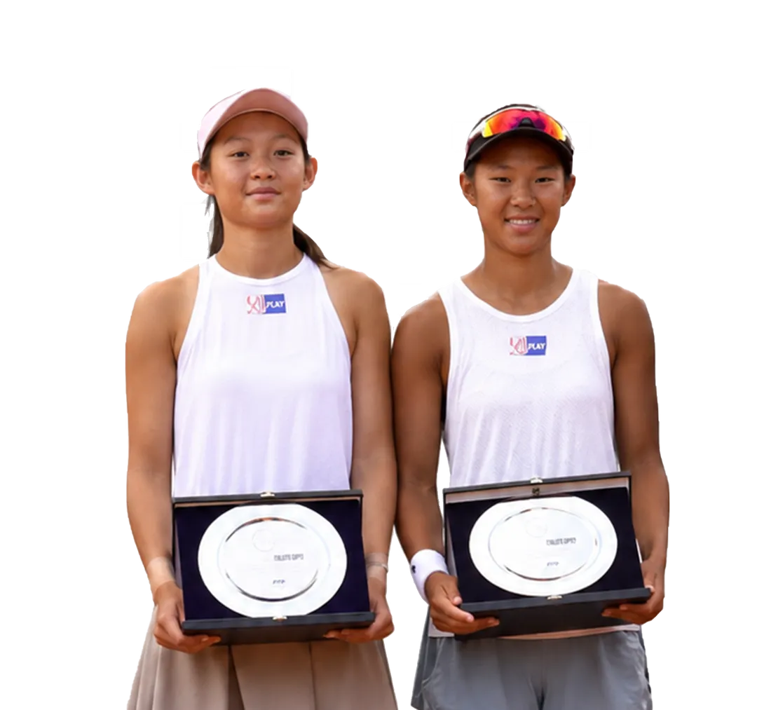 I-Hsuan Cho e Yi-Tsen Cho, vincitrici del doppio dell’Open delle Puglie 2026